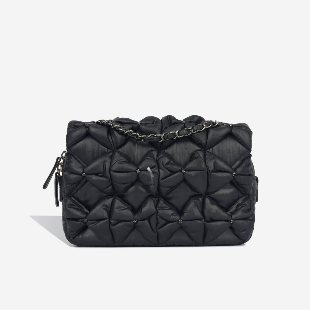 Seasonal Draped Fabric Flap