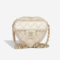 Small Heart Bag - Champagne