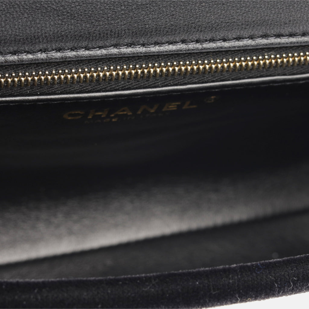 Small Envelope Flap Bag - Shearling