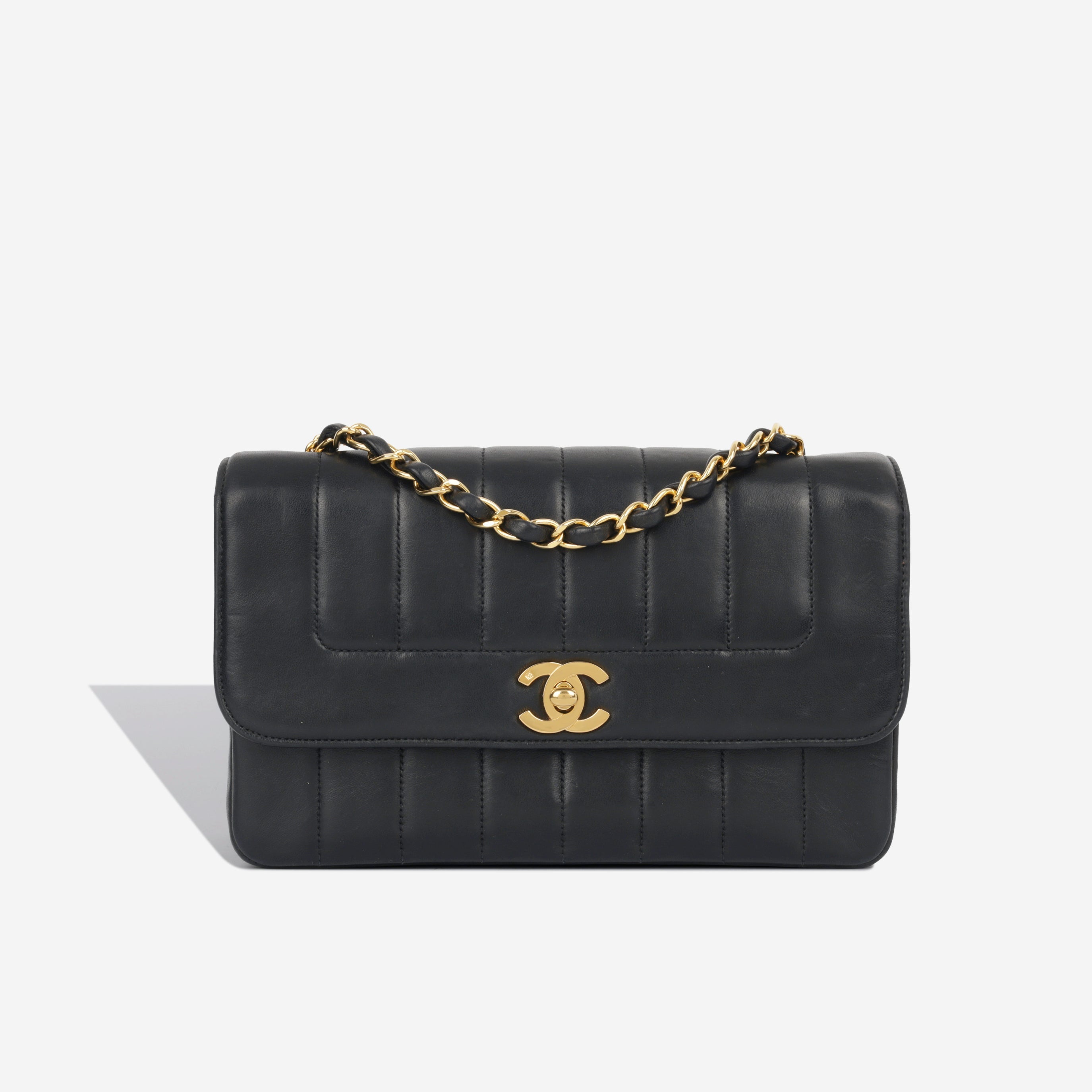 Vertical Flap Bag - Vintage