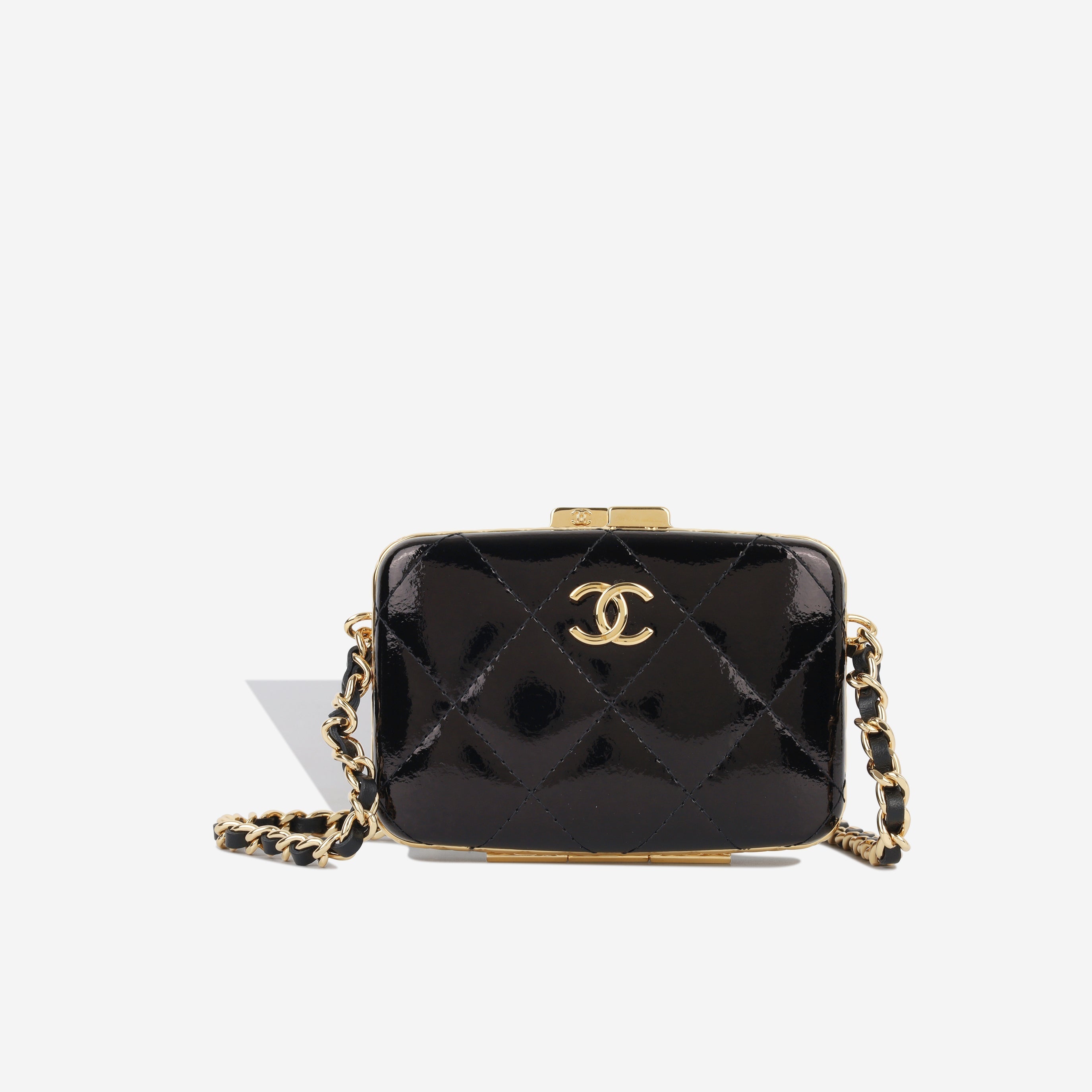 Small Patent Clutch on Chain