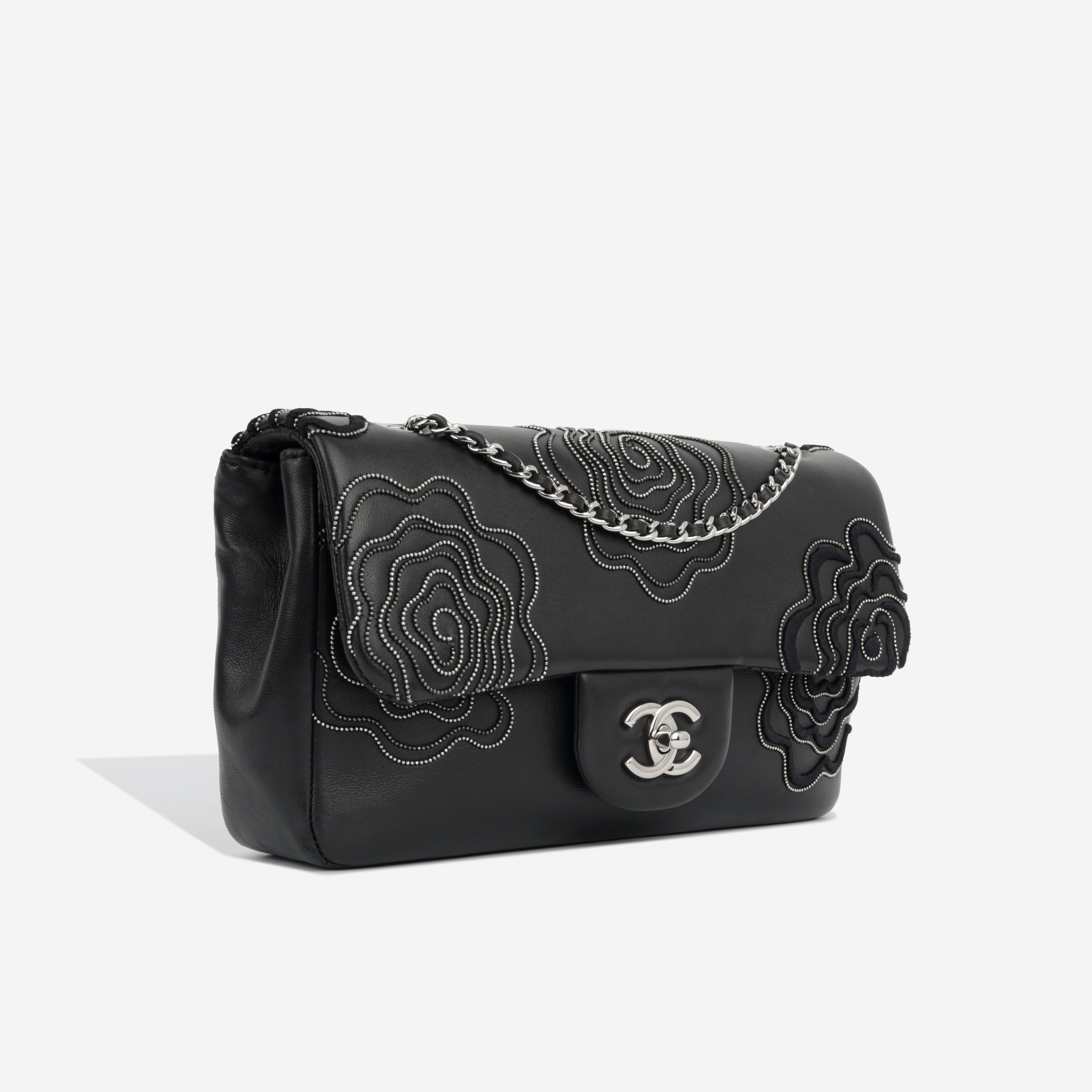 Camellia Follies Flap Bag
