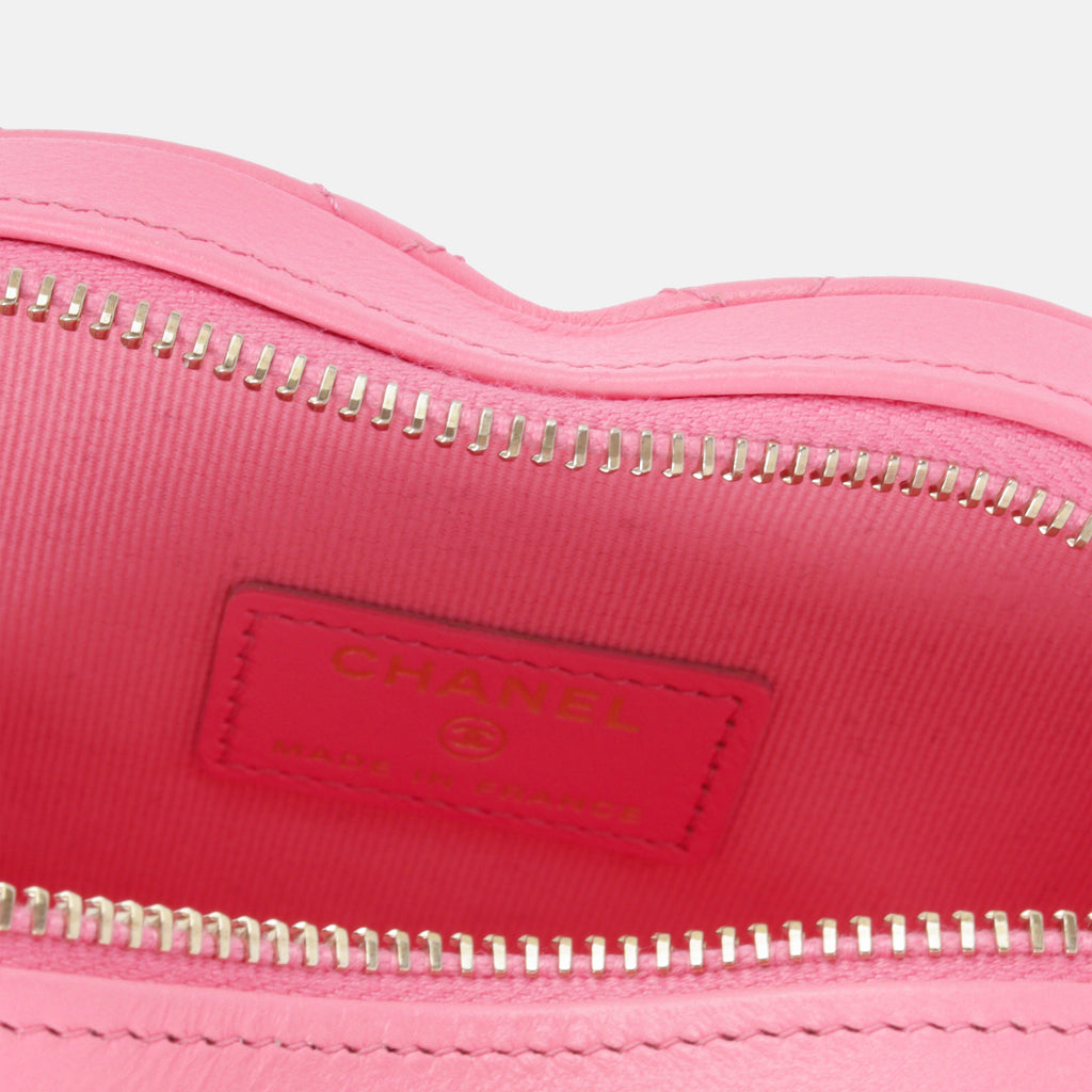 Small Heart Bag - Pink