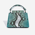 Louis Vuitton Capucines BB - Blue Python