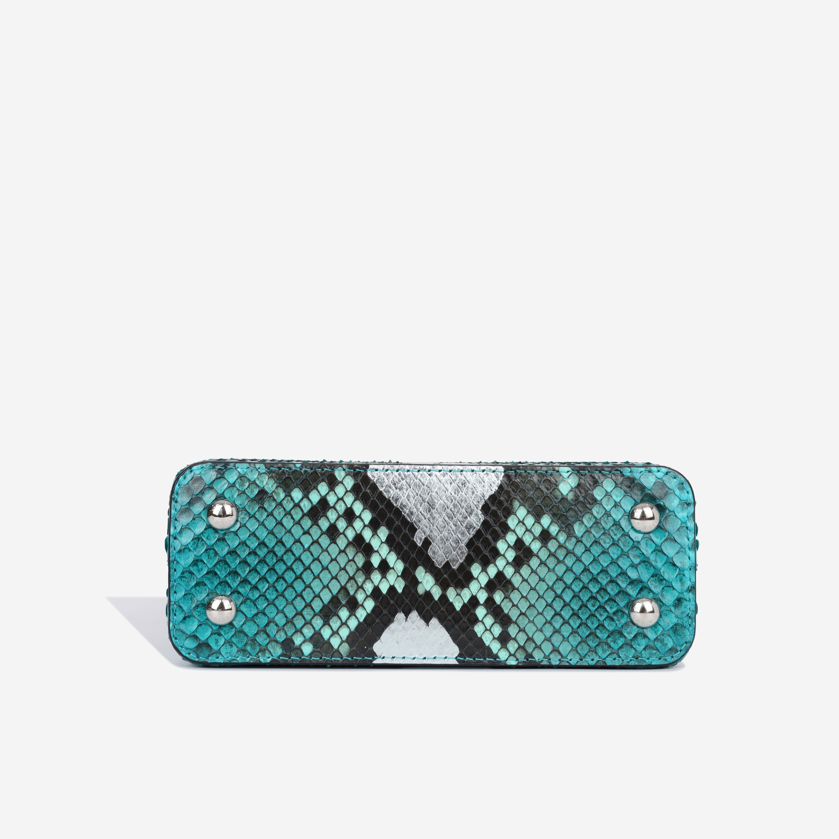 Louis Vuitton Capucines BB - Blue Python