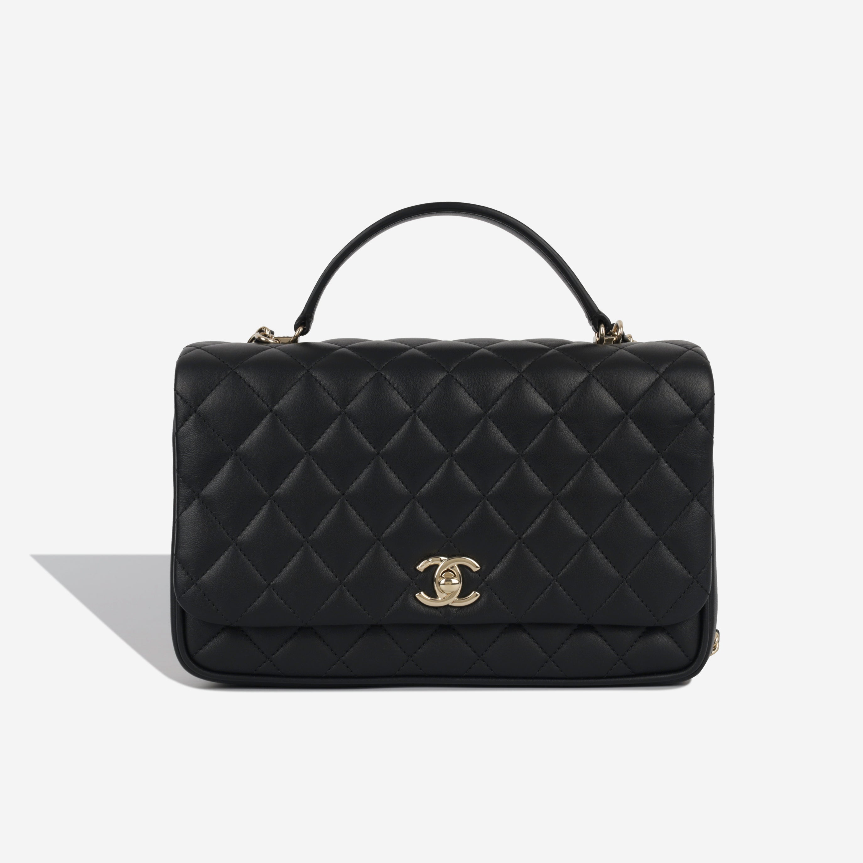 Top Handle Flap Bag