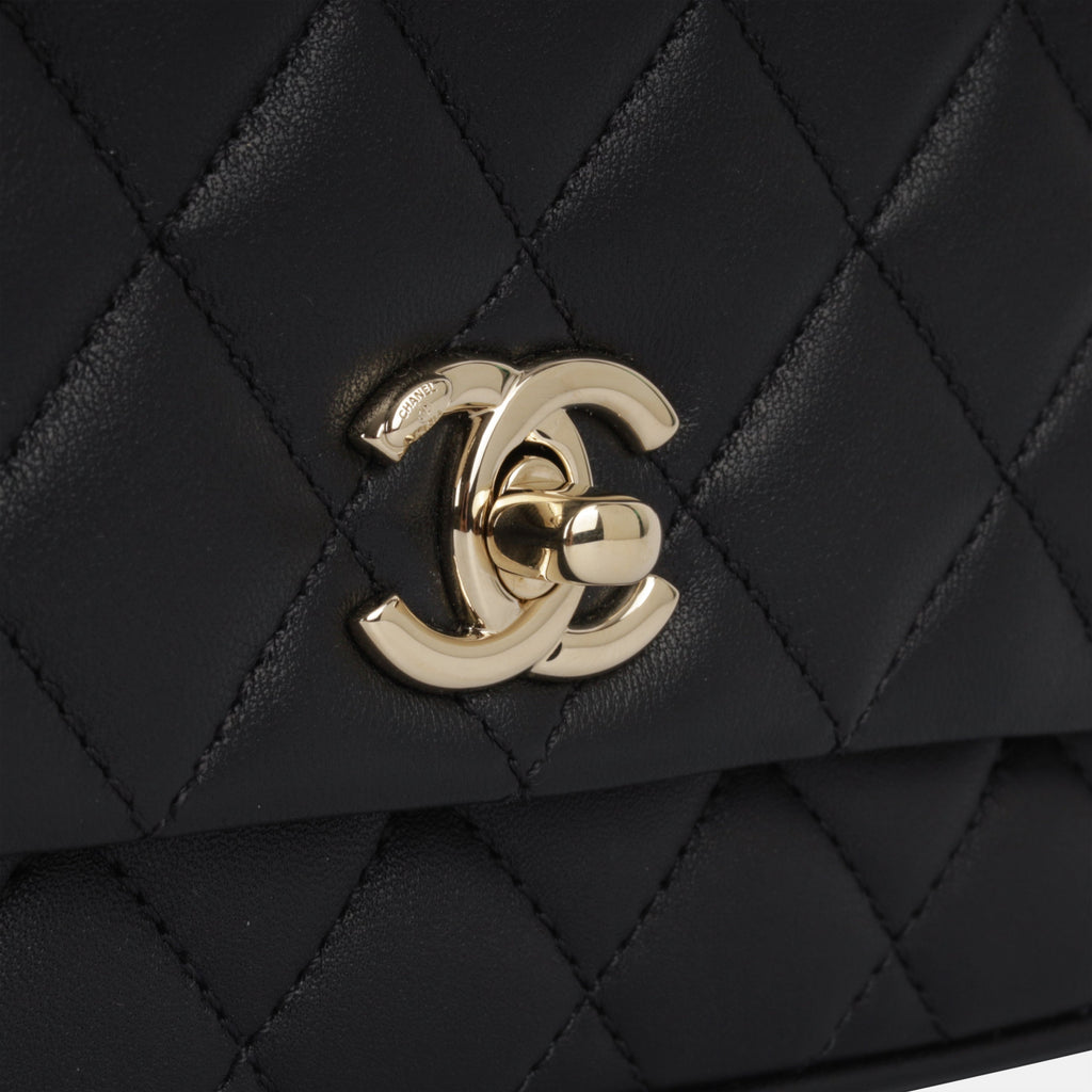 Top Handle Flap Bag