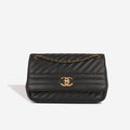 Diagonal Stripe Flap