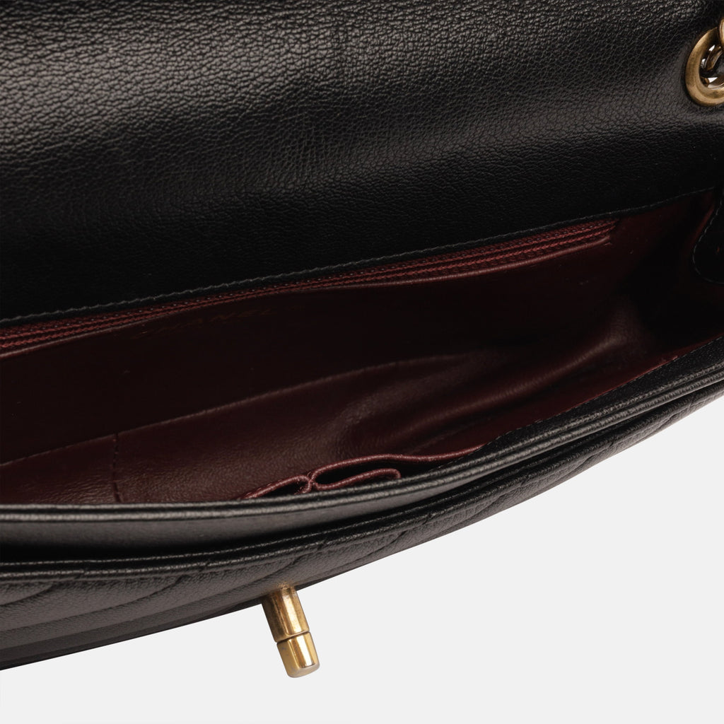 Diagonal Stripe Flap