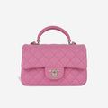 Mini Flap Bag With Top Handle