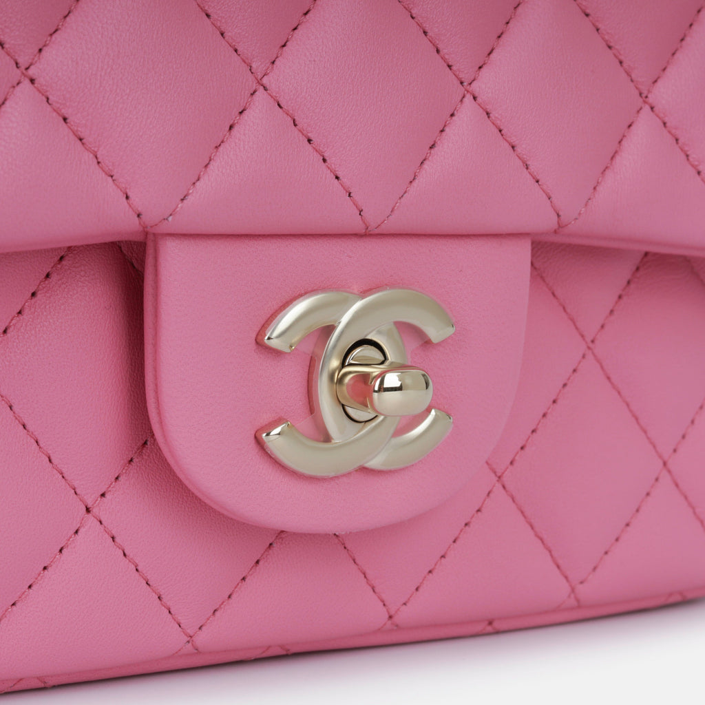 Mini Flap Bag With Top Handle