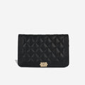 Boy WOC - Black Lambskin