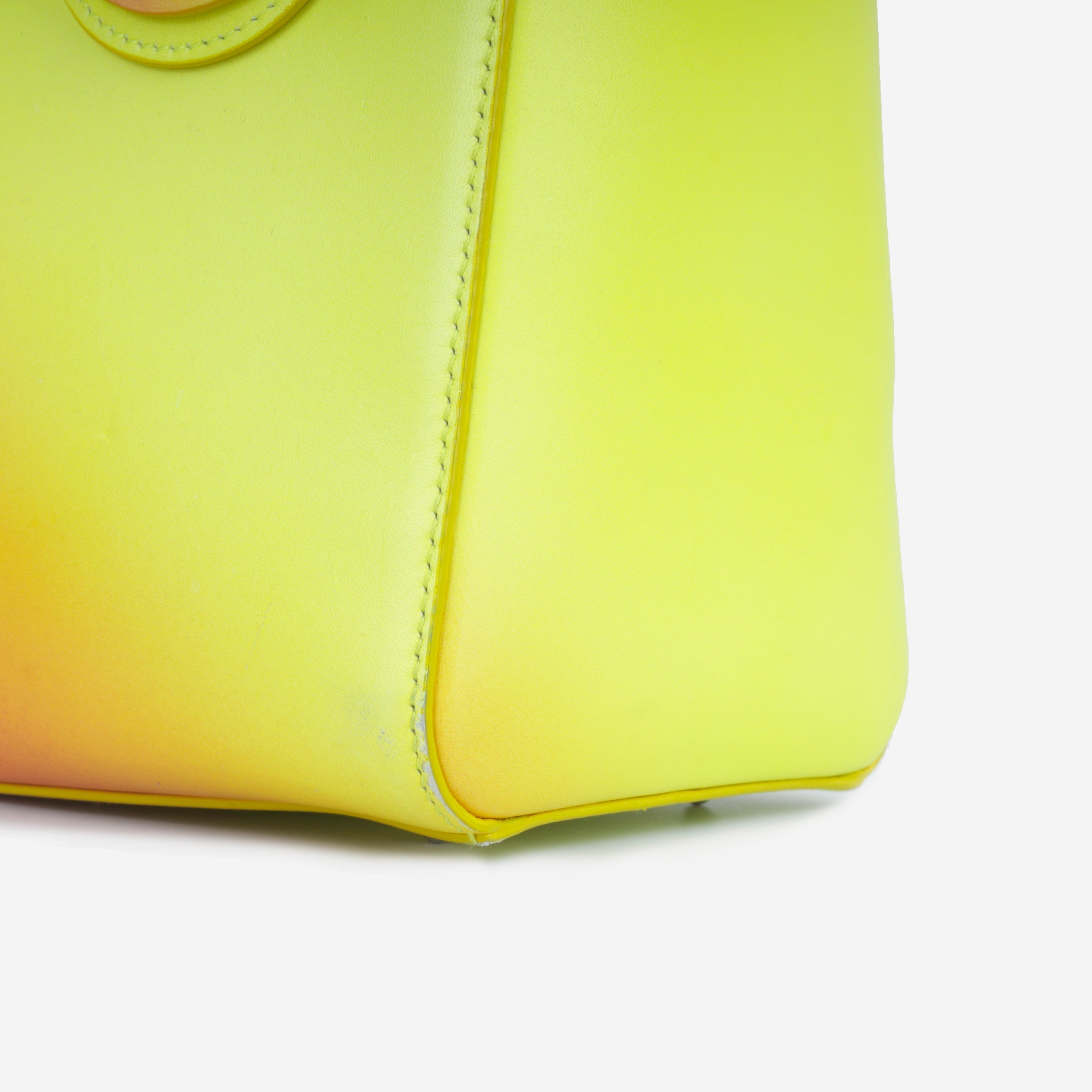 Medium Lady Dior - Yellow / Orange
