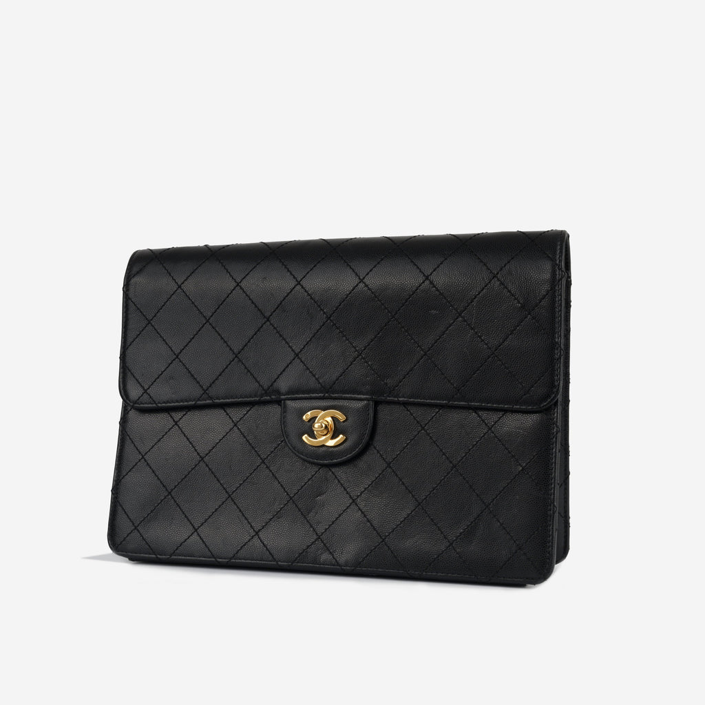 Chanel Vintage Single Jumbo Flap