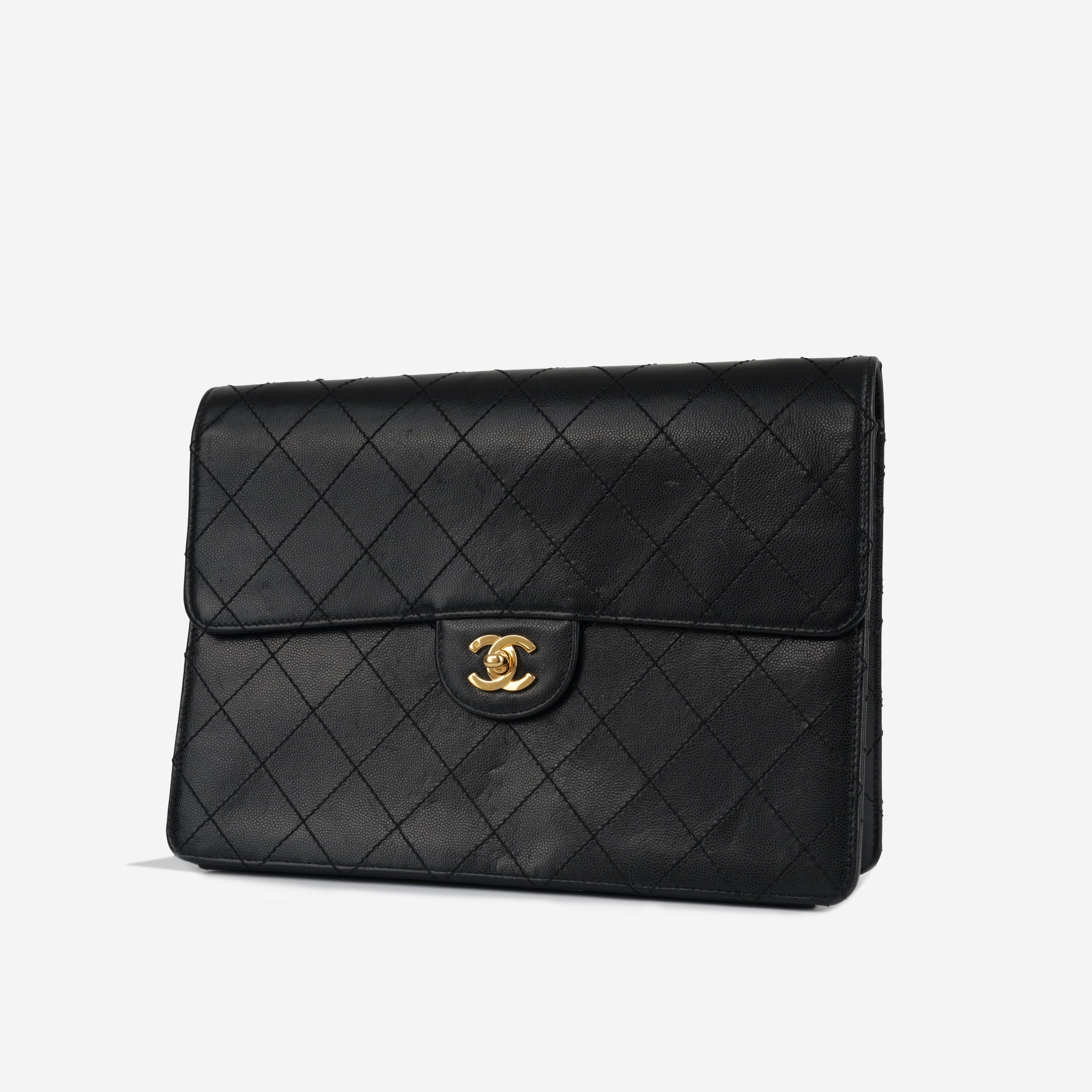 Chanel Vintage Single Jumbo Flap