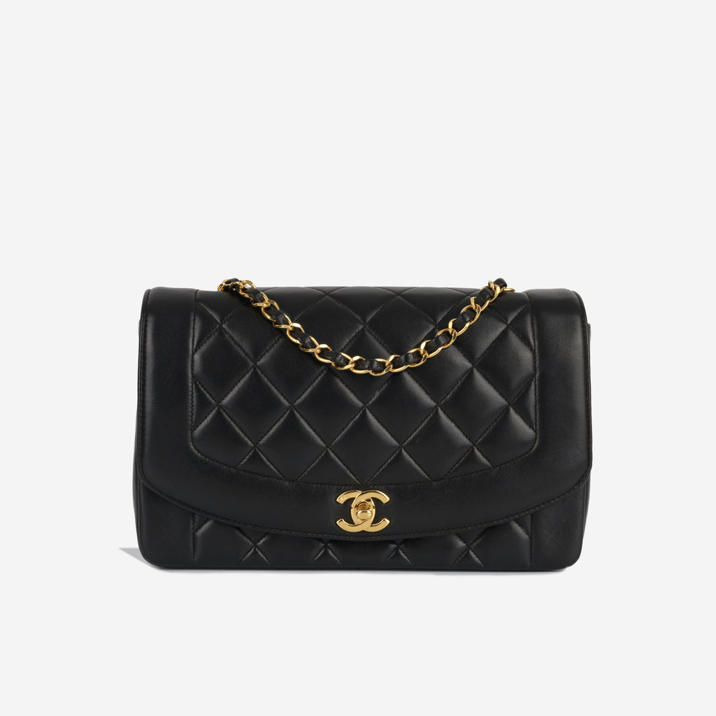 Vintage Medium Diana Flap Bag