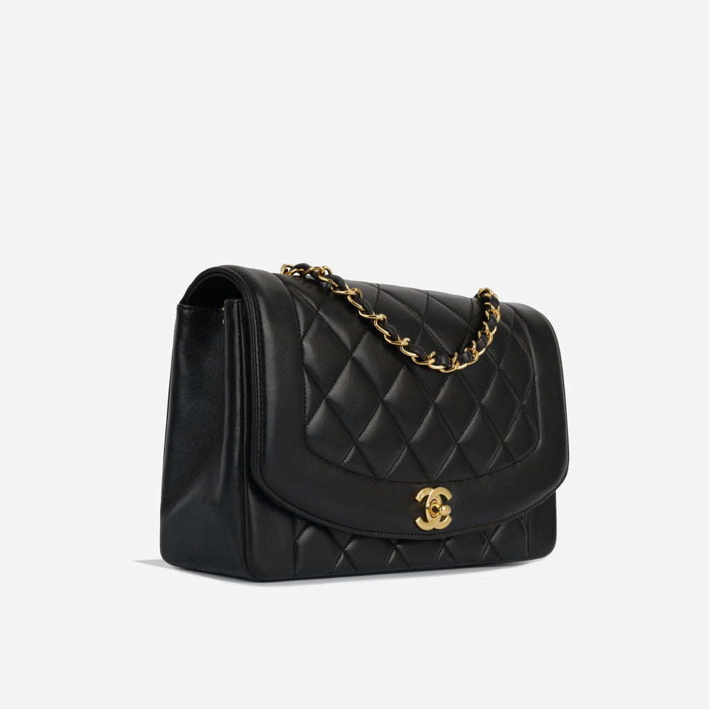 Vintage Medium Diana Flap Bag