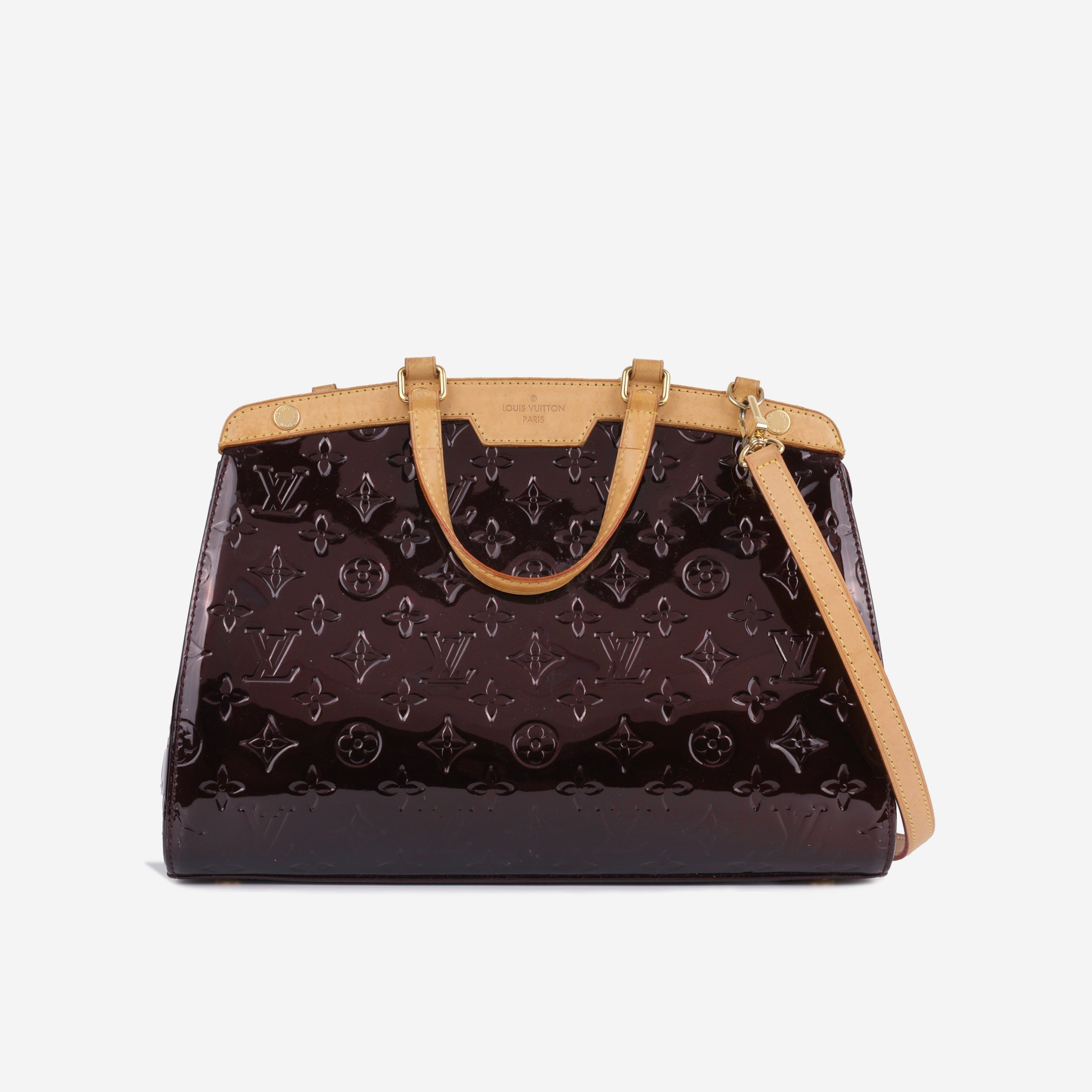 Louis Vuitton Brea MM - Amarante Vernis