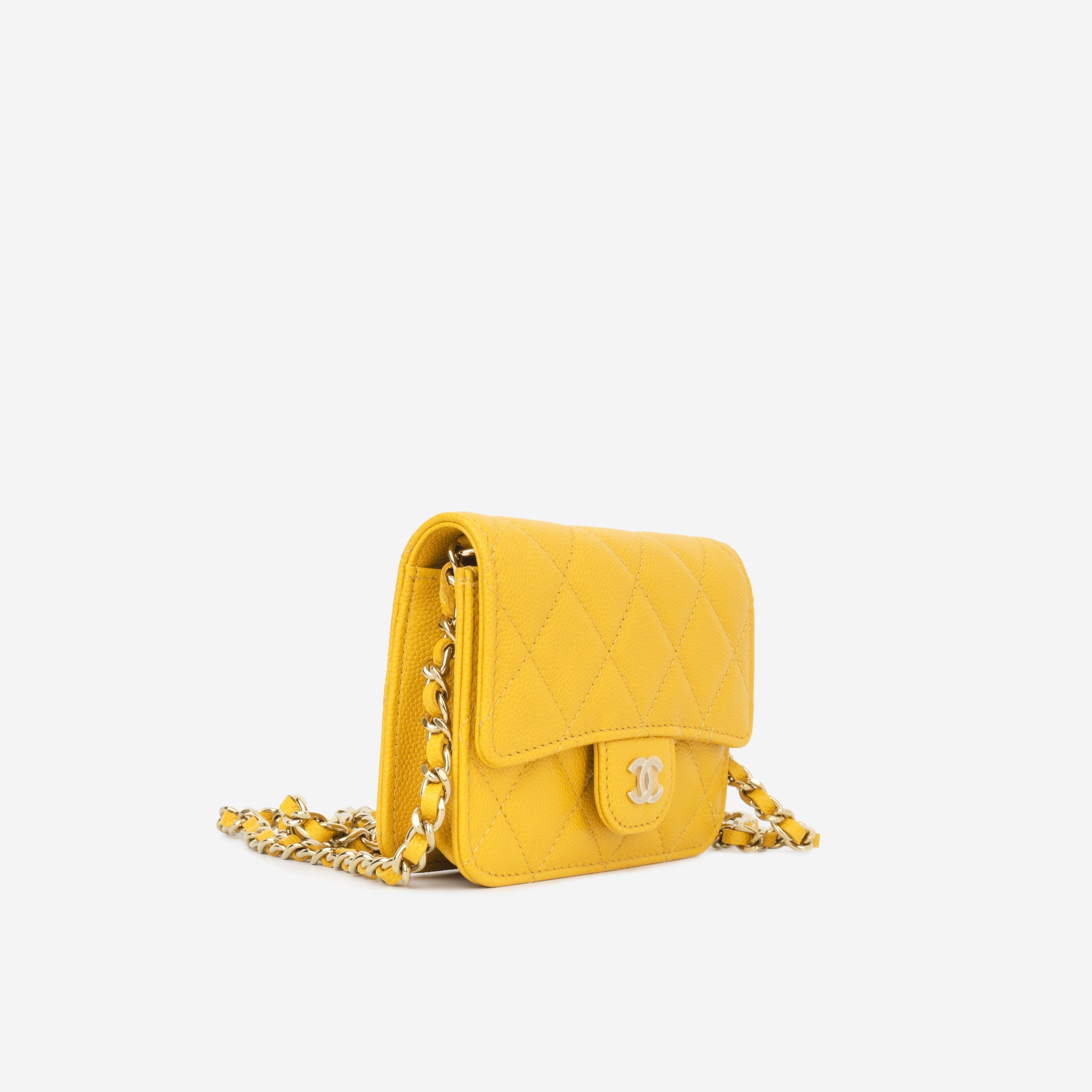 Cardholder on Chain - Mustard Caviar