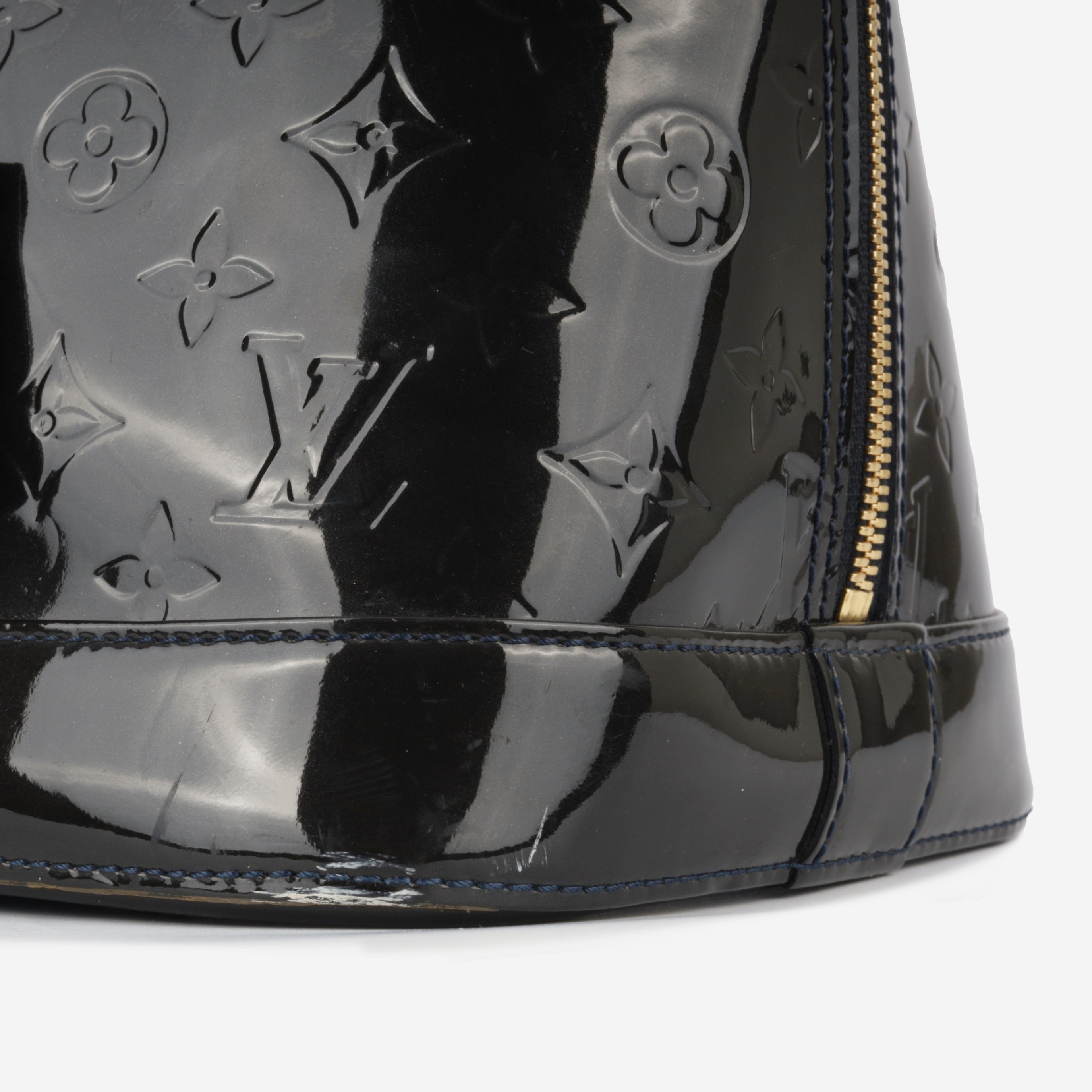 Louis Vuitton Alma GM - Black Vernis