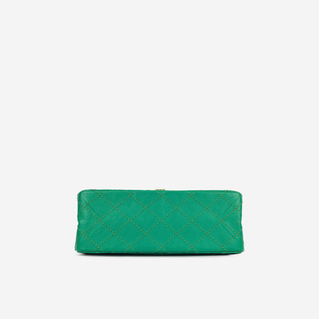 Chanel Mini Reissue 2.55 Handbag - Jade Green Calfskin
