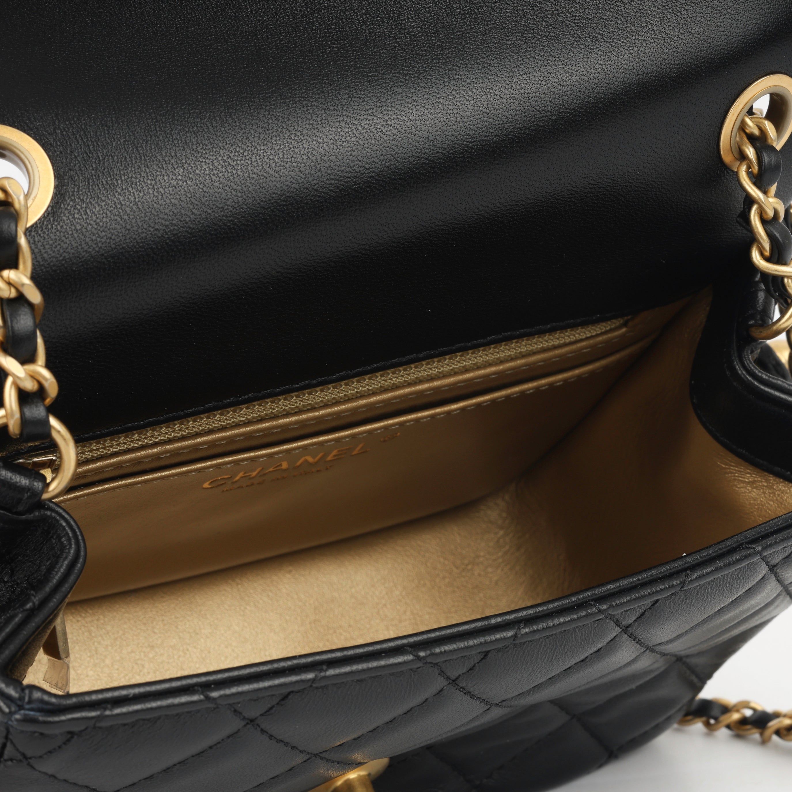 Chanel Mini Square Pearl Crush
