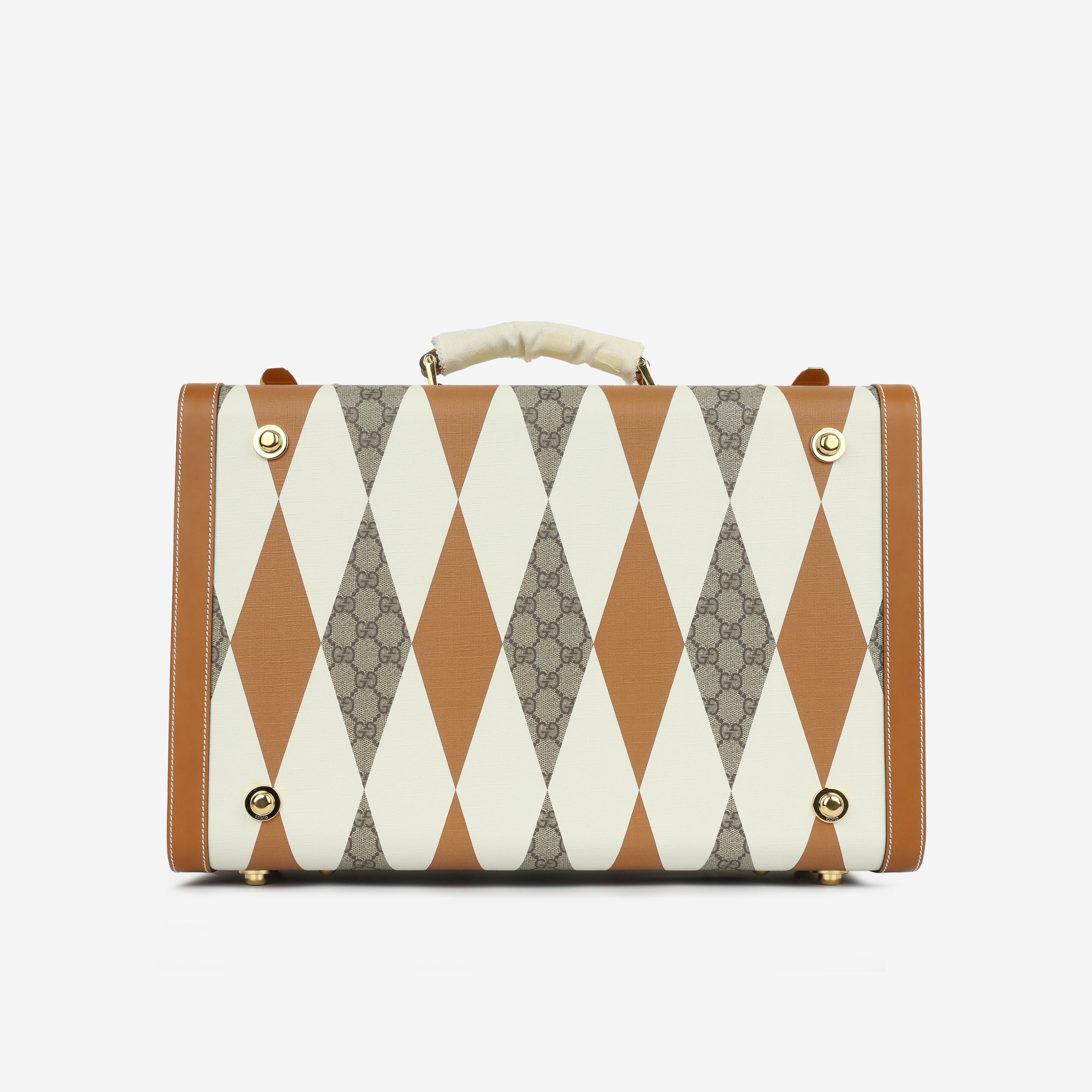 Gucci Medium Savoy Trunk - Rhombus GG Canvas