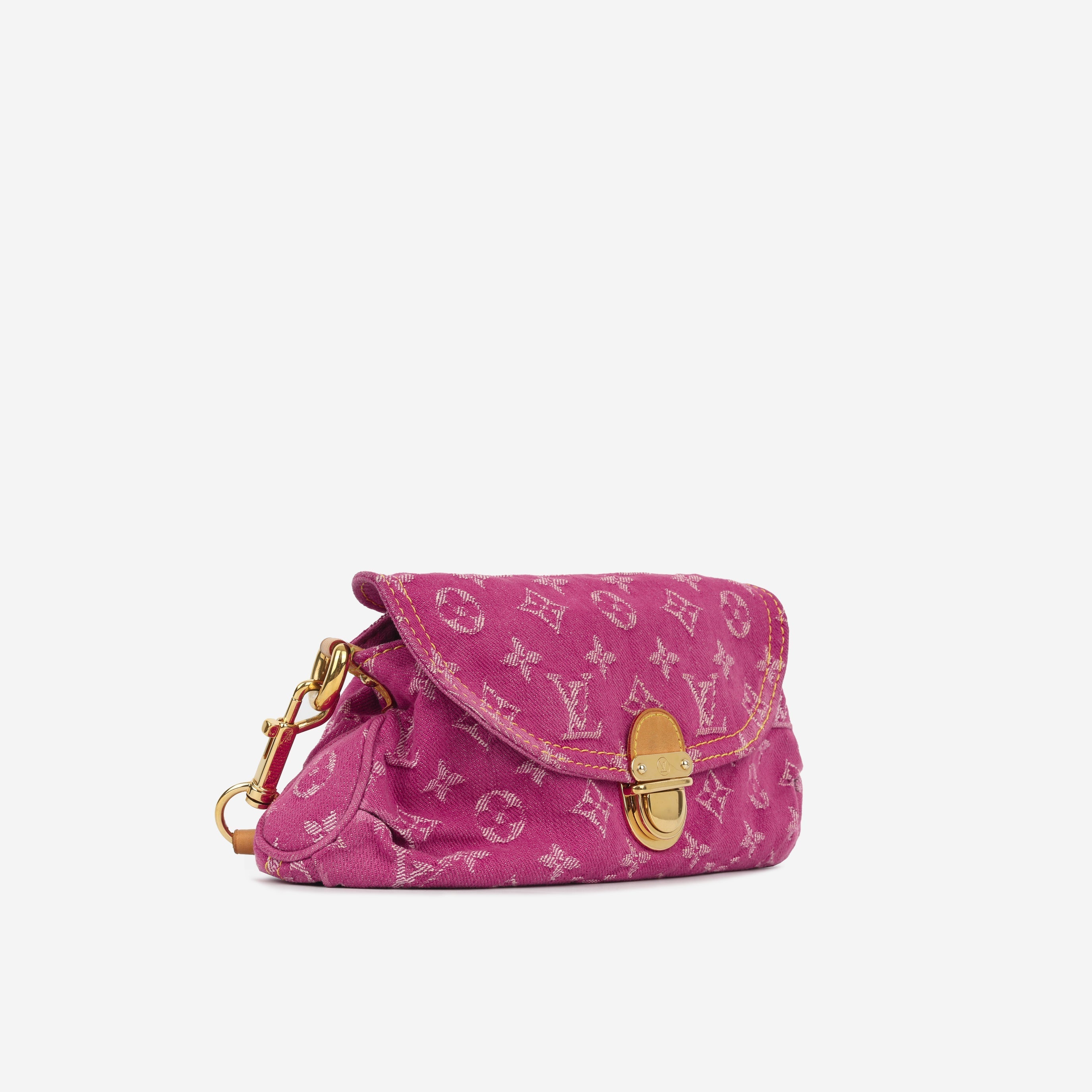 Louis Vuitton Mini Pleaty - Pink Denim