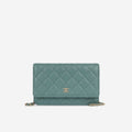 Chanel Classic Wallet on Chain