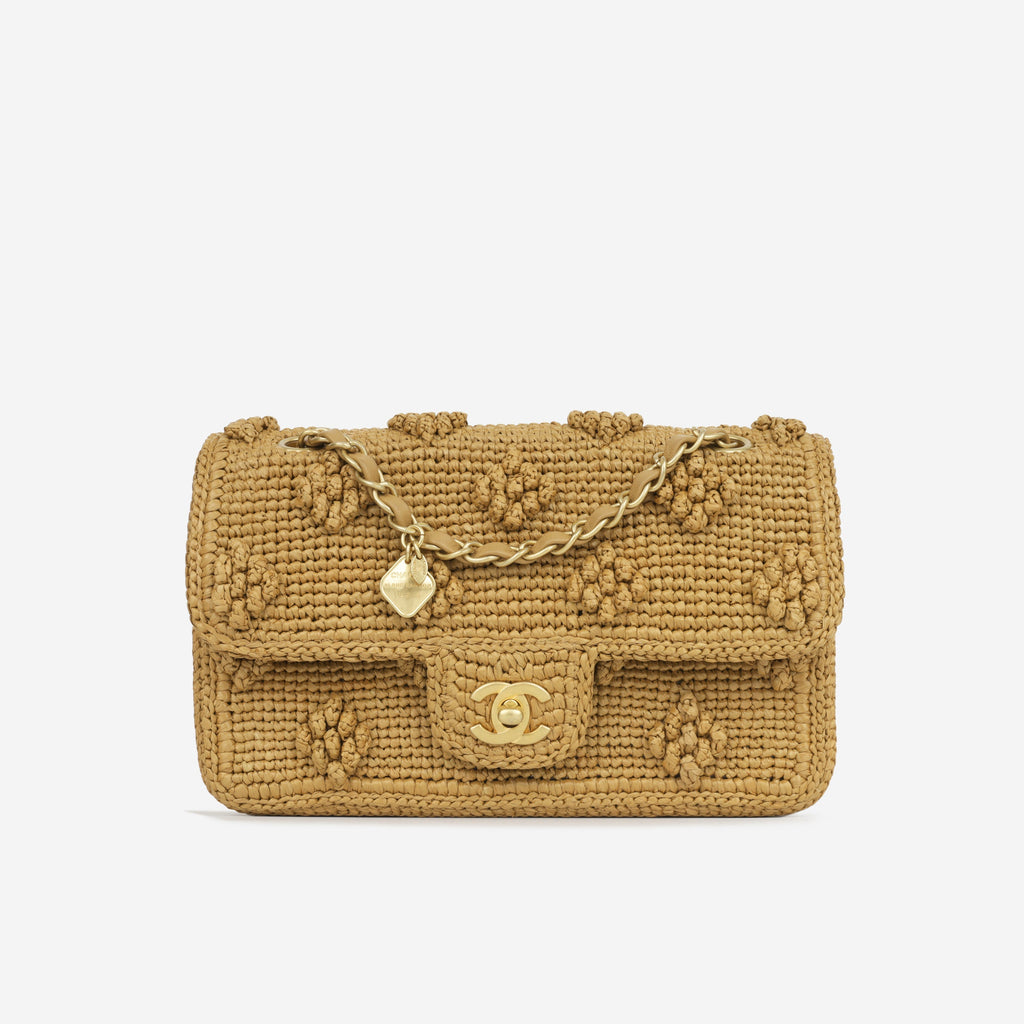 Chanel Seasonal Raffia Flap