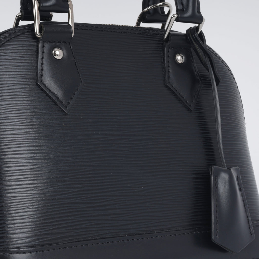 Louis Vuitton Alma BB - Black Epi