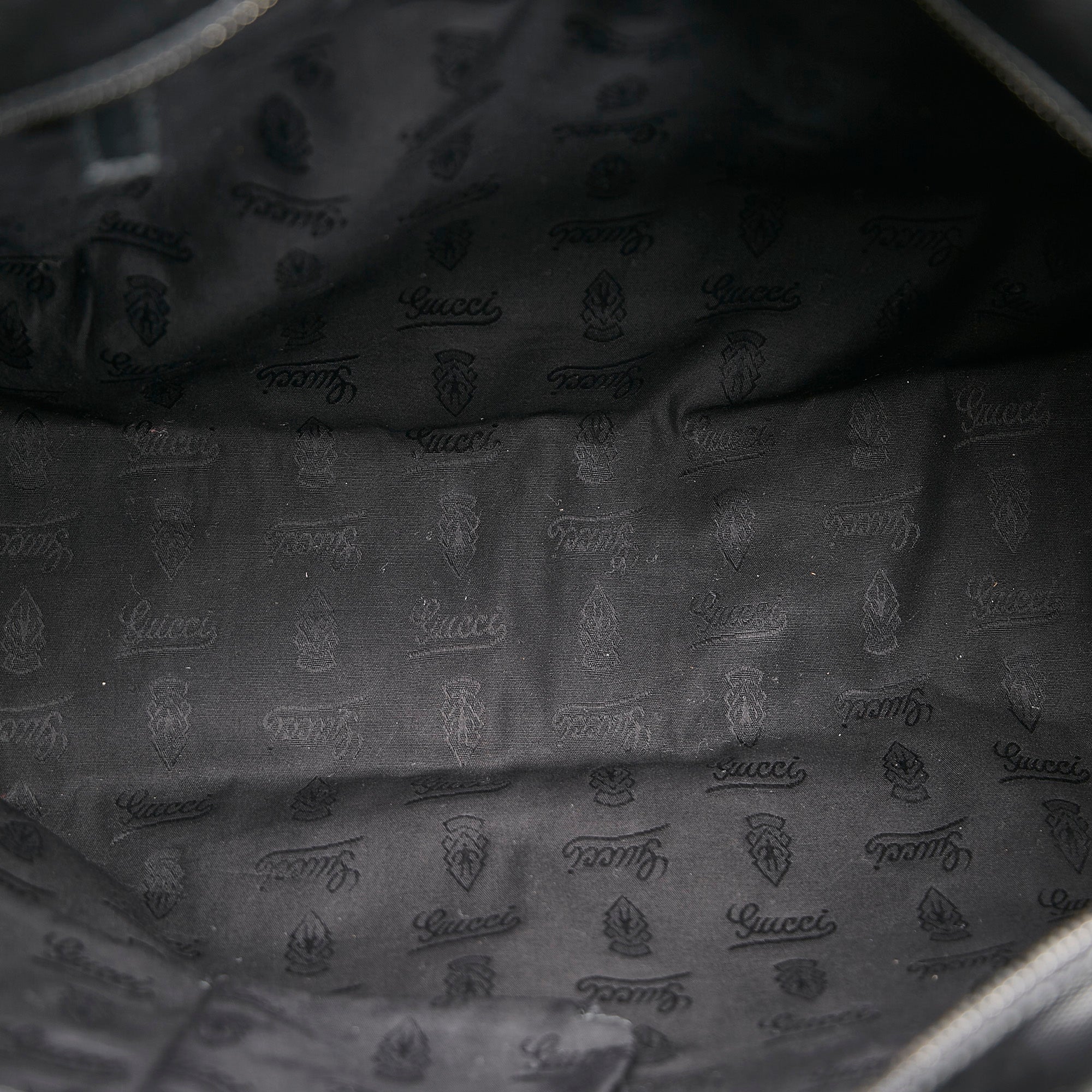 Gucci Tote Bag Black GG ImprimÃƒÆ’Ã‚Â© Canvas