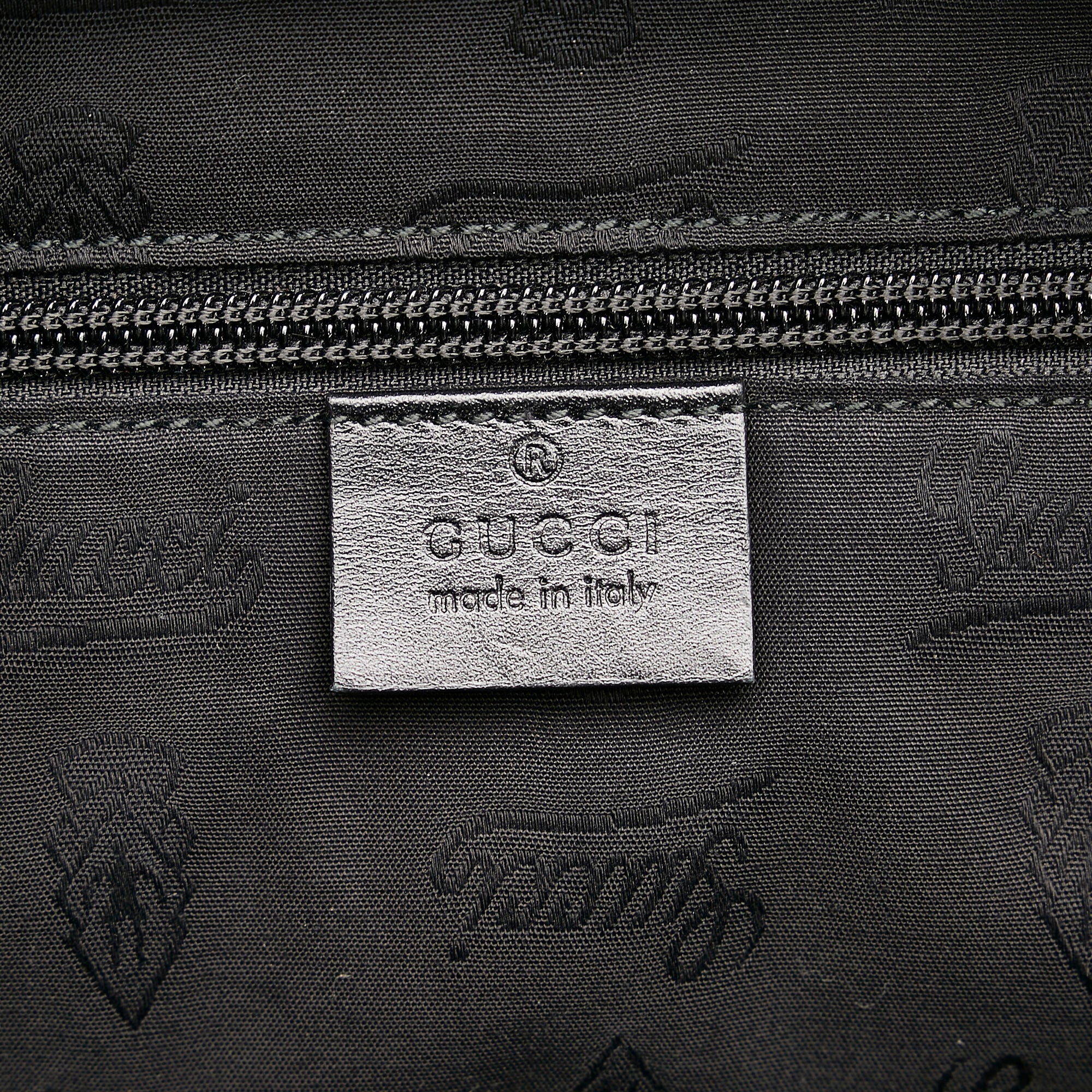 Gucci Tote Bag Black GG ImprimÃƒÆ’Ã‚Â© Canvas