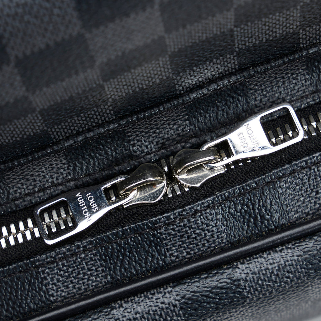 Louis Vuitton Sac Leoh Black Damier Graphite Canvas