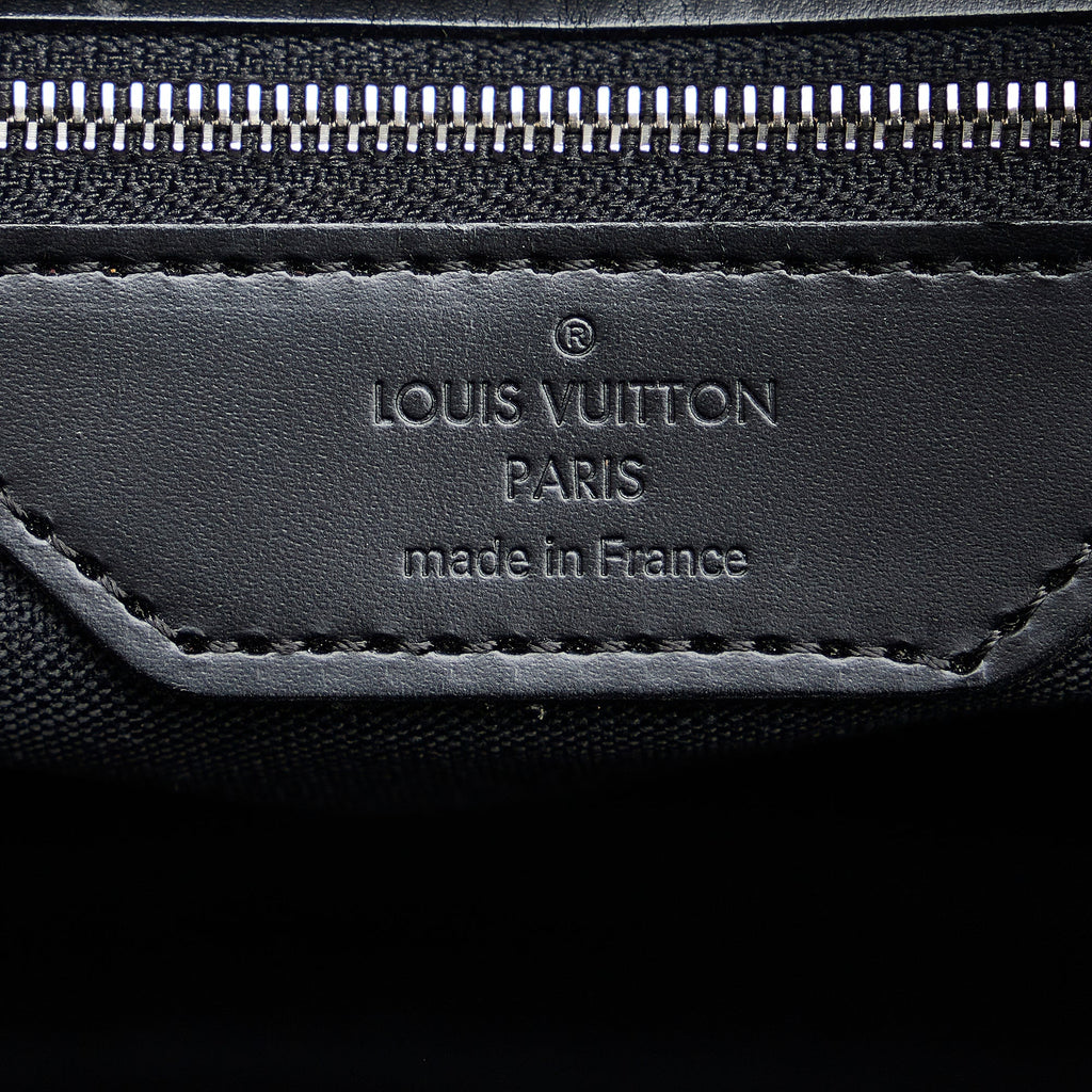 Louis Vuitton Sac Leoh Black Damier Graphite Canvas