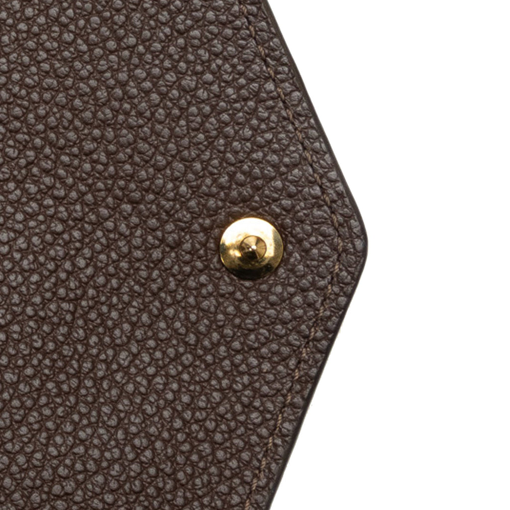 Brown Louis Vuitton Monogram Empreinte Portefeuille Curieuse Wallet