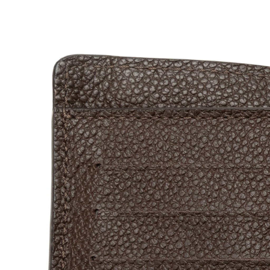 Brown Louis Vuitton Monogram Empreinte Portefeuille Curieuse Wallet