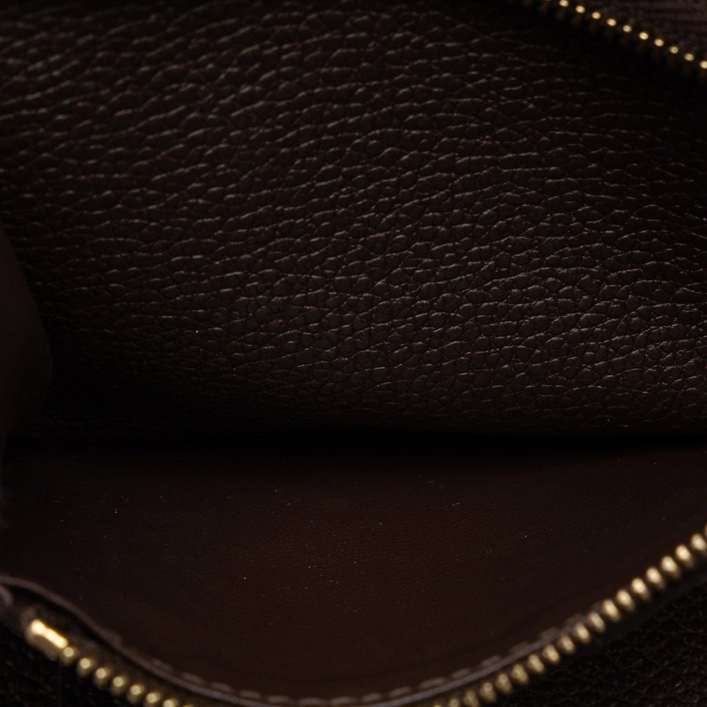 Brown Louis Vuitton Monogram Empreinte Portefeuille Curieuse Wallet