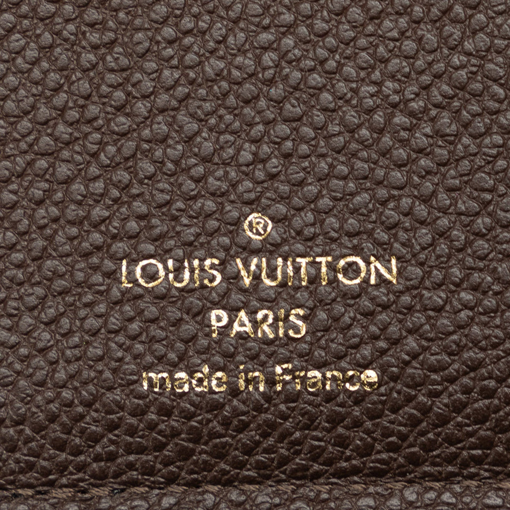 Brown Louis Vuitton Monogram Empreinte Portefeuille Curieuse Wallet