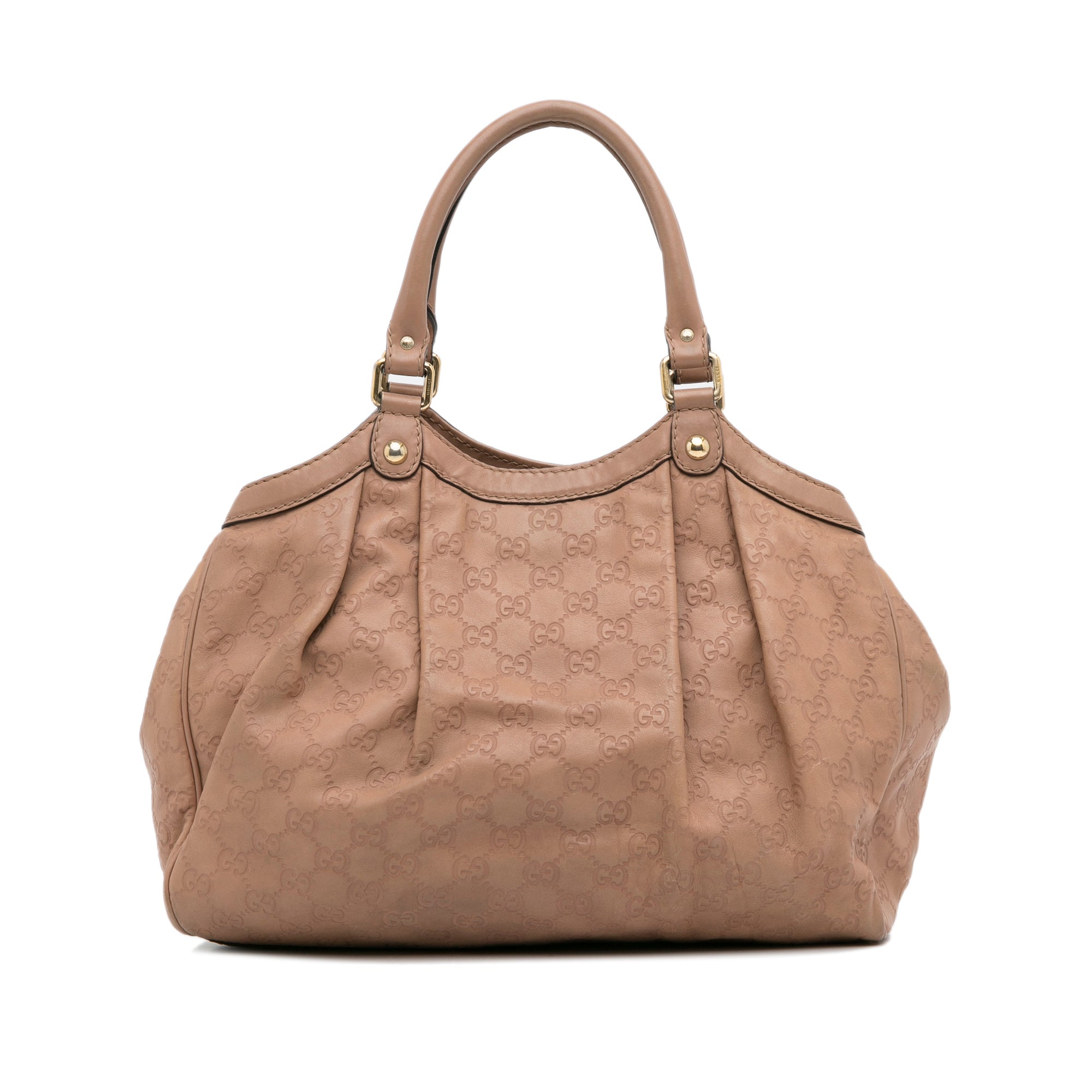 Pink Gucci Medium Guccissima Sukey Tote