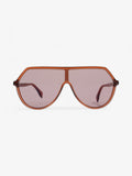 Fendi Fendi Roma Amor Sunglasses Brown Acetate 140mm