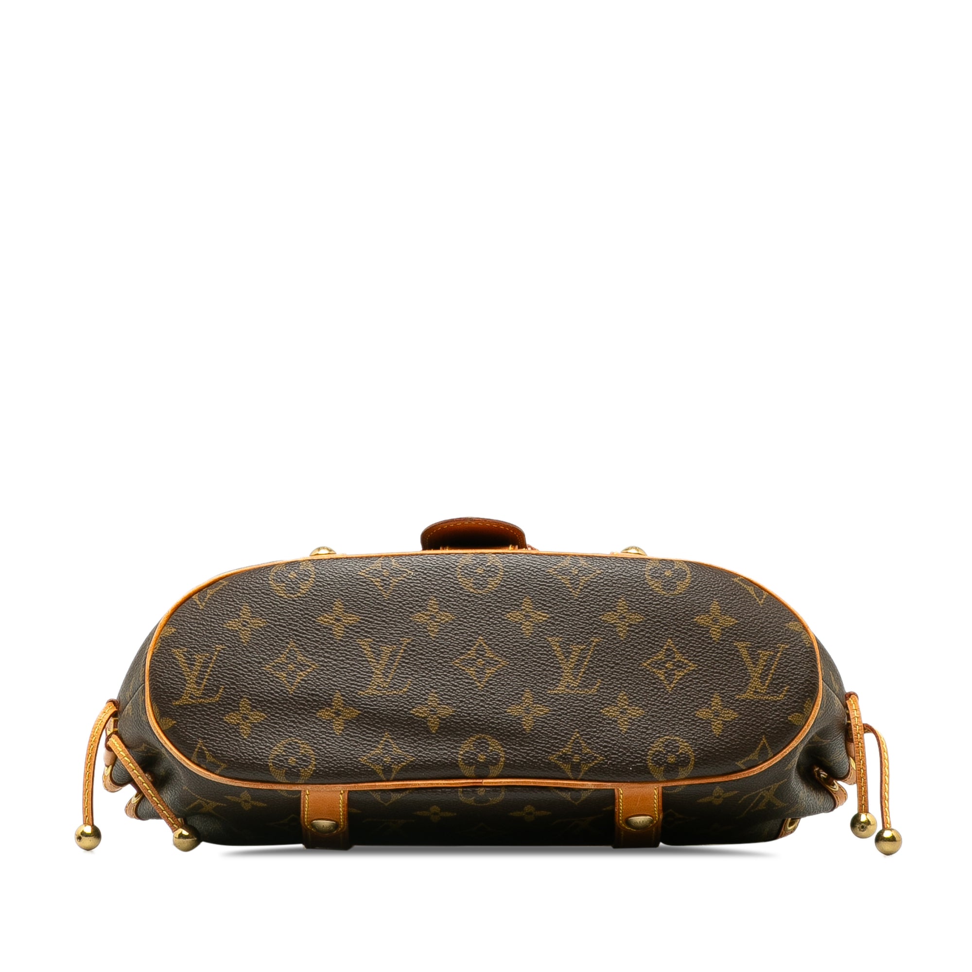 Brown Louis Vuitton Monogram Theda PM Handbag