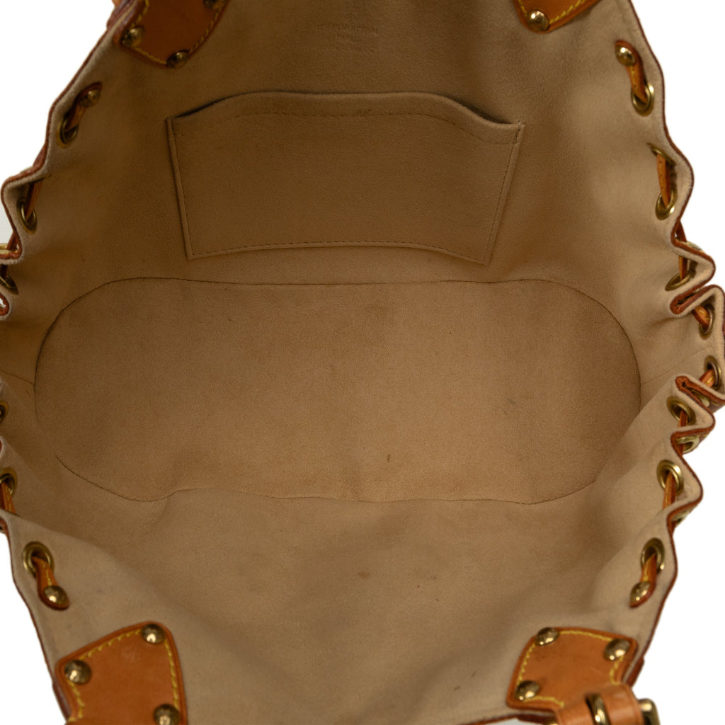 Brown Louis Vuitton Monogram Theda PM Handbag
