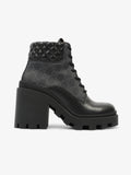 Gucci Trip GG Boots 90 Black / Black Monogram Leather EU 37 UK 4