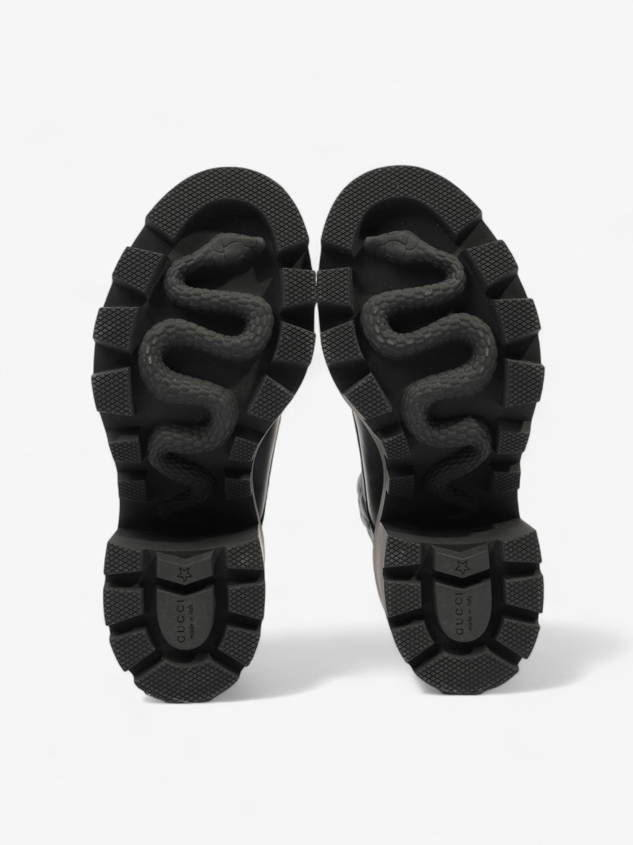 Gucci Trip GG Boots 90 Black / Black Monogram Leather EU 37 UK 4