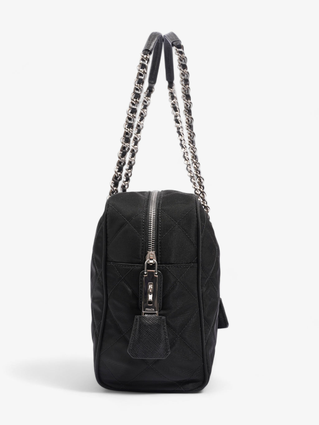 Prada Quilted Tessuto Impuntu Black Nylon