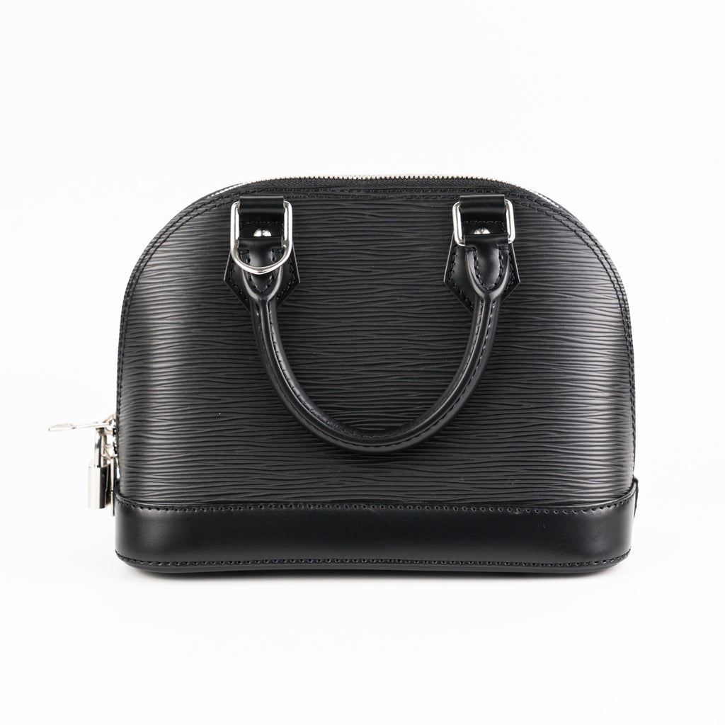 Louis Vuitton Alma BB Epi Black