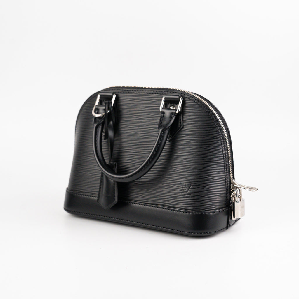 Louis Vuitton Alma BB Epi Black