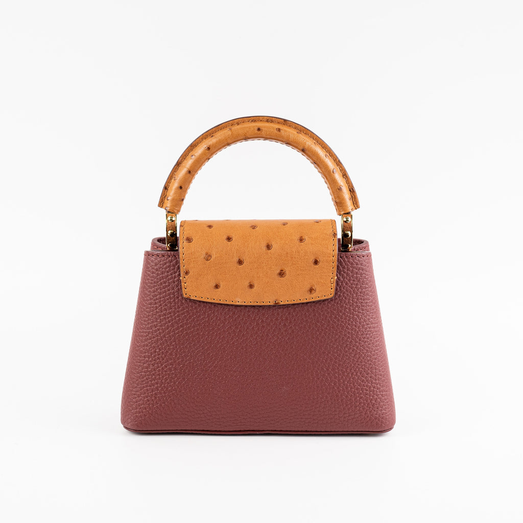 Louis Vuitton Capucines Mini with Ostrich Handle