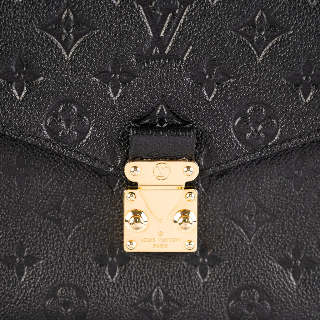 Louis Vuitton Pochette Metis Empreinte Black